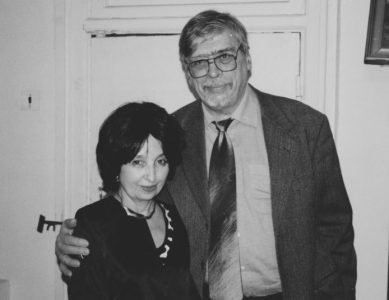 С И.Виноградовым после вечера в Московском Литературном Музее. 2001 год
